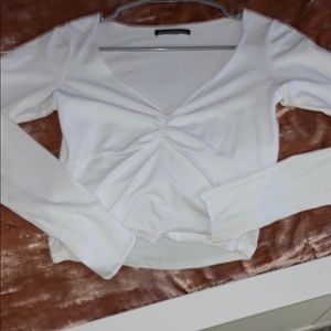 white gina top